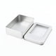 thumbnail image 1 of Caja de hierro para embalaje con ventana rectangular, accesorios y piezas, caja de hierro para embalaje general, caja de hojalata, 1 of 2
