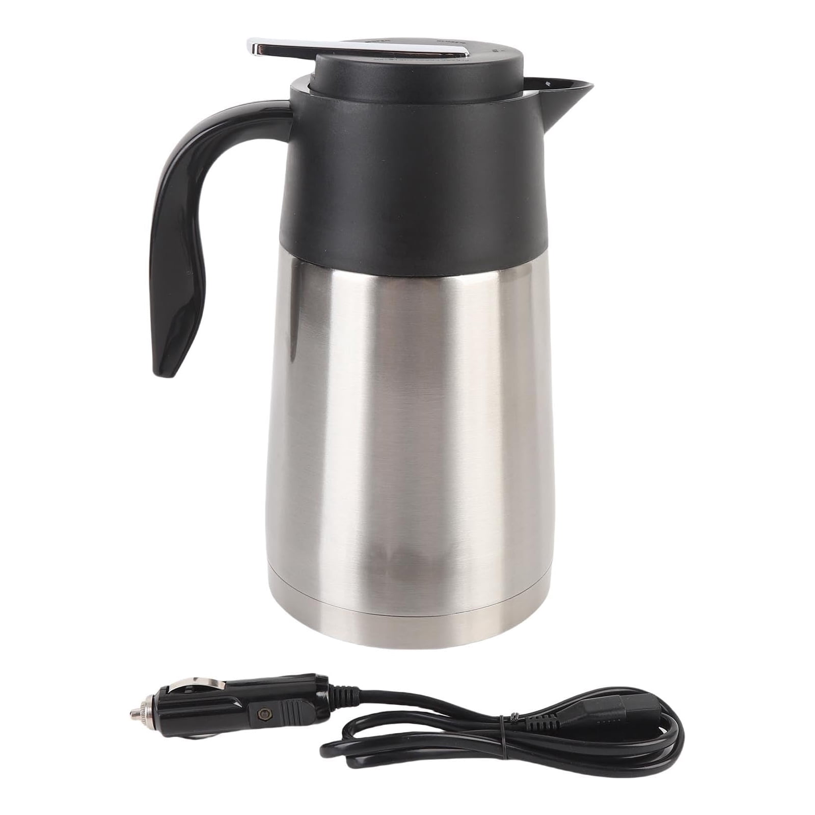 Travel Electric Kettle, 1300ML Small Portable Kettle, Stainless Steel Kettle Water Boiler with Sealed Cover