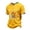 Yellow, variant on Pride Month T-Shirt, Rainbow LGBTQ Support Gay Pride Casual Short Sleeve Tee