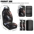 thumbnail image 6 of Xoenoiee Horse American Flag Print 5 Pack Car Seat Covers Set, Universal Faux Leather Car Accessories with Seat Covers, Armrest Cover, Shoulder Pad for Men and Women, 6 of 7