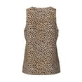 thumbnail image 5 of Easygdp Leopard Print-2 Men's Tank Top, Sleeveless Muscle T Shirts, Breathable, Quick-Dry, Loose for Gym, Running, Fitness - X-Large, 5 of 9