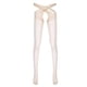 thumbnail image 1 of Men S Socks See-through Underwear Thin Pantyhose Hollow Out Crotch Stretchy Cross Tights Lingerie Stockings zhangyuxiang LED, 1 of 2