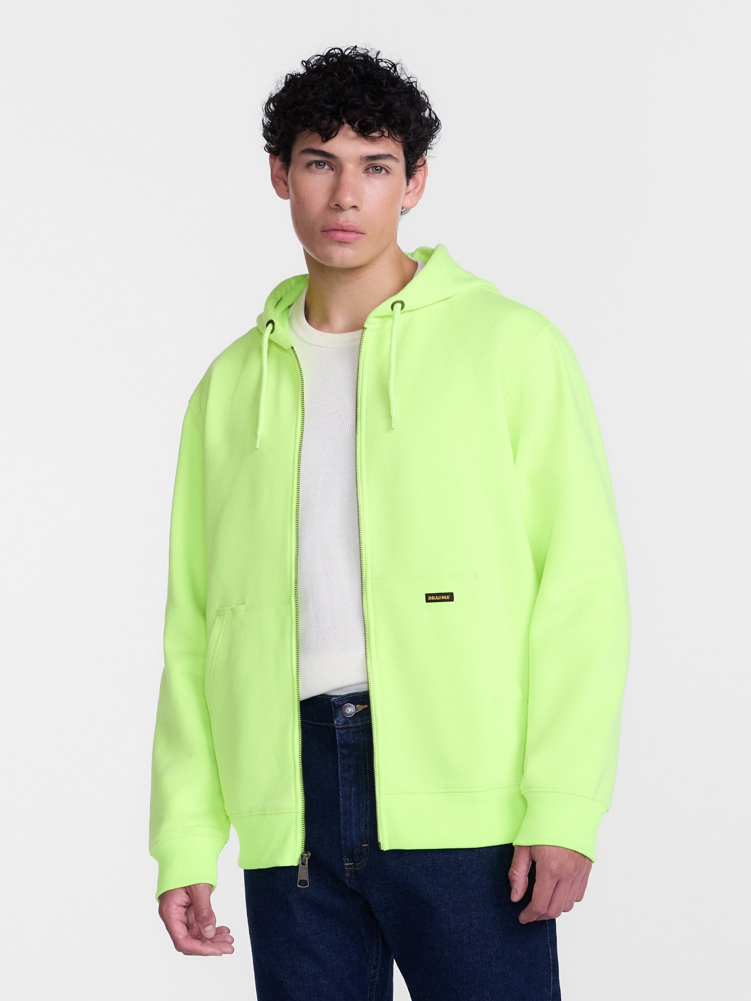 Brahma Men's Full Zip Workwear Hoodie, Sizes S-3XL