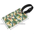 thumbnail image 2 of Sikiie Sunflowers And Butterflies Luggage Tags Privacy Cover ID Label Suitcase Tags Identifiers For School Bags,Suitcases, 2 of 7