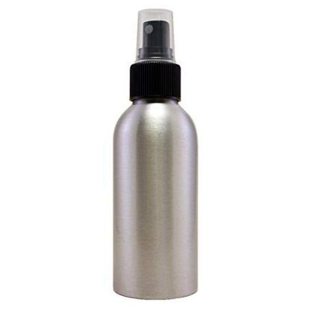 - 4 fl oz (118 ml) Aluminum Bottle with Black Fine Mist Spray Caps (6 Pack) - Greenhealth