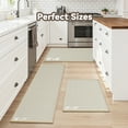 thumbnail image 5 of SIXHOME Washable Kitchen Rug, Absorbent Non-Slip Woven Floor Mat, 20"x48", Beige, Rugs for Sink, Laundry, Hallway, Bathroom, 5 of 8