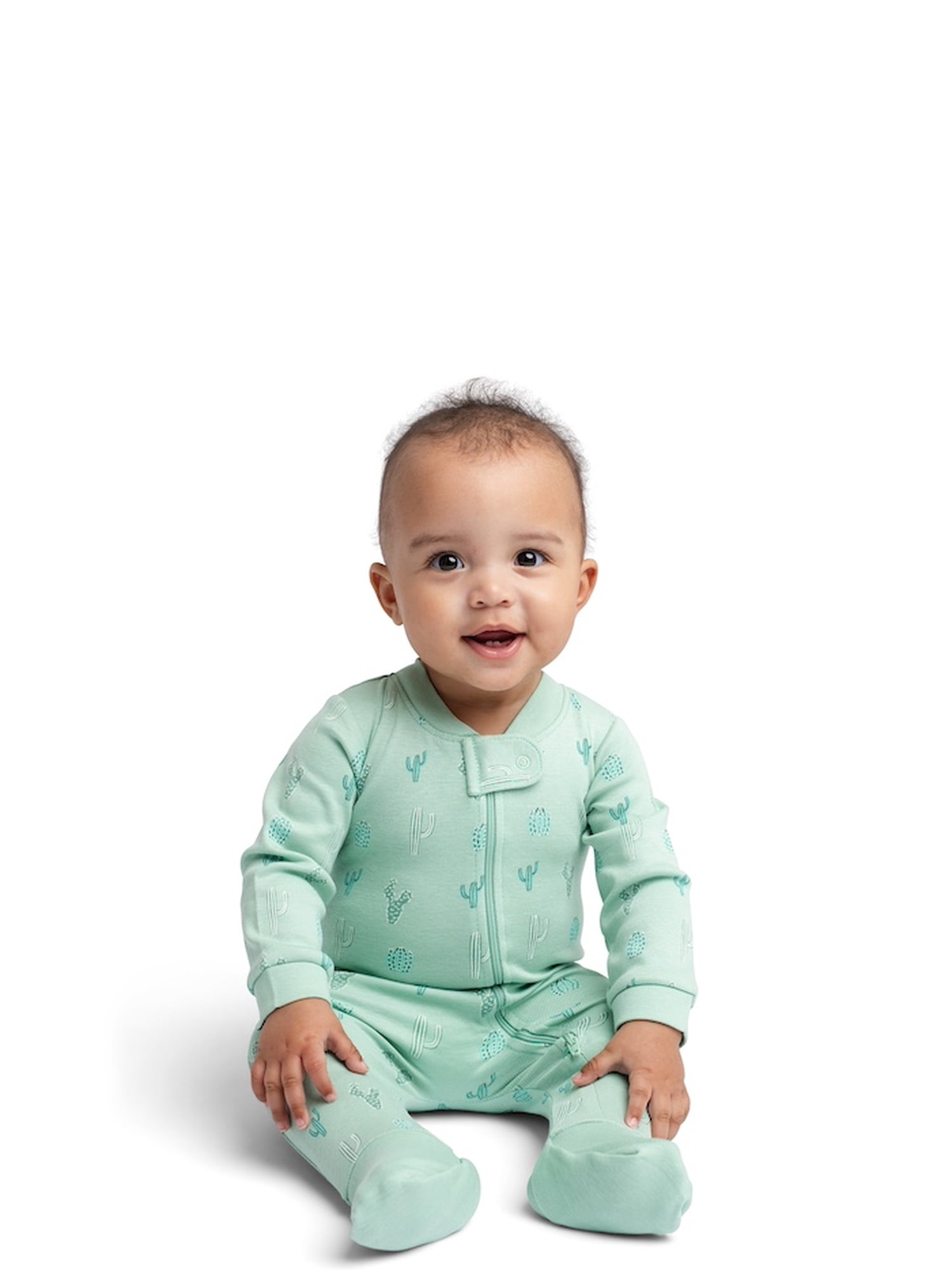 M+A by Monica + Andy, Organic Cotton One-Piece Coverall, Sizes Newborn - 18-24 Months