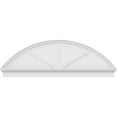 thumbnail image 3 of Ekena Millwork 80"W x 26-7/8"H x 2-3/4"P Segment Arch 3 Spoke Architectural Grade PVC Combination Pediment, 3 of 7
