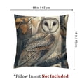 thumbnail image 4 of Acheng Watercolor Forest Trees Animals Throw Pillow Covers Cushion Decorative Square Pillow Cases for Couch Sofa Bed Set of 2 White(Two Sides Print) 20x20in, 4 of 7