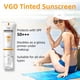thumbnail image 2 of Protector solar VGO Tinted Sun Essence Face SPF 50 50 ml/50 g, 2 of 9