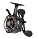 thumbnail image 1 of Ice Fishing Reel, reemplazo de cojinetes de metal 3+1, herramienta ultraligera fácil de usar suministros de relación de transmisión 3.2: 1 para agua Mano derecha negra, 1 of 8