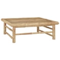thumbnail image 1 of vidaXL Garden Table 65x65x30 cm Bamboo, 1 of 4
