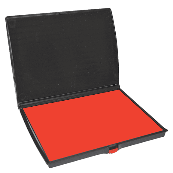 No.3 Stamp Pad, 5" x 7", Red