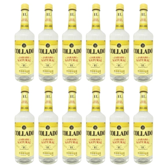 Pack de 12 Jarabe Collado Natural 1 L Collado Natural