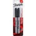 thumbnail image 5 of Sharpie Permanent Markers Fine Black 2 ea (Pack of 2), 5 of 5
