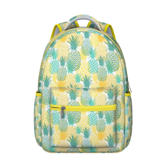Pineapple Design College Backpack - Roomy & Fashionable, Perfect for Laptops & Textbooks, Great for Campus Life