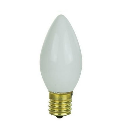 

SUNLITE 7w C9 120v Intermediate Base White Bulb 50pcs