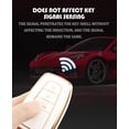 thumbnail image 6 of Smart Key Fob Cover Fit for Chevy Cruze Epica Lova Camaro Impala Cavalier Aveo HU100 Blade Keychain with Sparkly Rhinestones Key Holder Full Protection Remote Protector Key Case,D 4 Button, 6 of 7