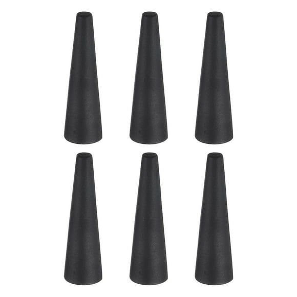 6 Pack Silicone Rubber Tapered Plug, 3.5mm to 9mm High Temp for Hole Plugs, Spraying, Coating, 30mm