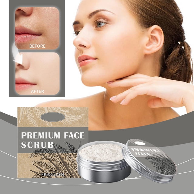 Ganfancp Exfoliante Facial Puede Envejecer Eficazmente La Queratina Acumulada En La de La Restaurar La Suavidad y La Ternura a La 50G Liquidación 1* Exfoliante Facial