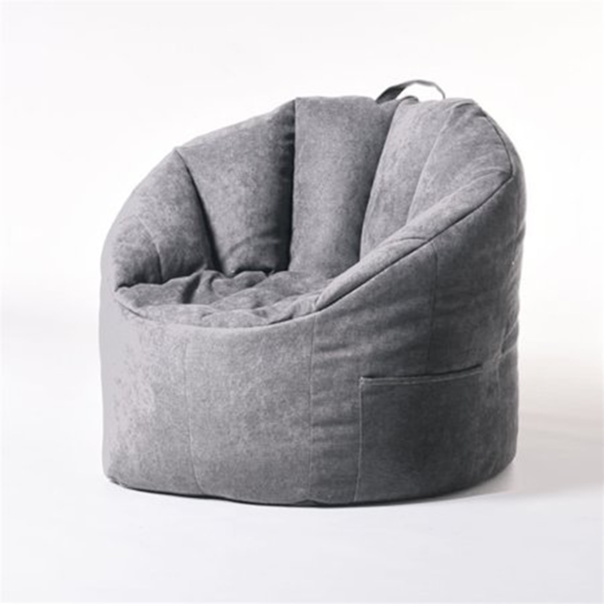 Bean Bag Chair Cover No Filling, Natural Cotton Linen