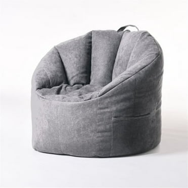 3 Sizes Large Bean Bag Sofa Cover with Pockets Lounger Chair Sofa ...