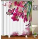 thumbnail image 2 of Cortina de Ducha Blanca Foohvr Floral Rosa 180 x 200 cm Poliéster Antimoho, 2 of 5