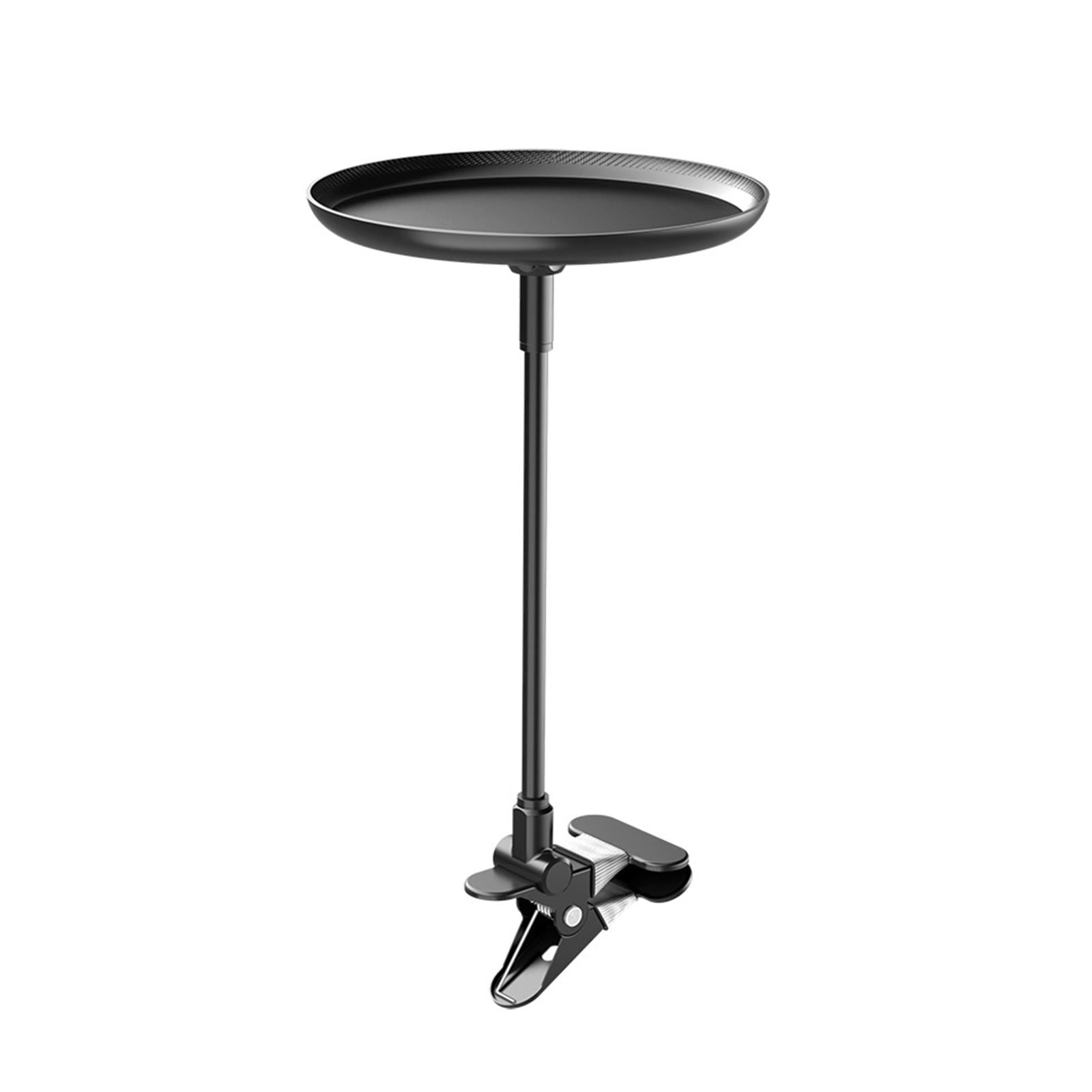 lacooooppia Generic Car Food Tray Drink and Snack Table Easy Installation Adjustable Anti Slip Auto Accessories Clip Type Tray Drink Tray