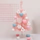 thumbnail image 1 of Adornos navideños, árbol de Navidad para mesa, mini árbol de Navidad artificial, árbol de Navidad DIY para niñas con luces LED y adornos colgantes, decoración navideña de escritorio., 1 of 6