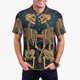 thumbnail image 1 of Balery Romantic Skeletons Under Moon Camisa Polo de Hombre con Estampado, de Manga Corta y Tejido Medio, Camisa Tipo Golf Polo-3X-Large, 1 of 6