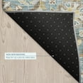thumbnail image 5 of Addison Rugs Chantille Indoor/Outdoor Traditional Global Teal Machine Washable Round Rug, 8' x 8', 5 of 8