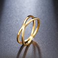thumbnail image 2 of CACANA bohemio Vintage Cruz mejores Anillos para mujer boda moda Acero inoxidable cadena joyería grandes Anillos antiguos Anillos R227 Tan Jianjun unisex, 2 of 2