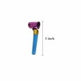 thumbnail image 2 of SBYURE 150 Pcs Musical Blow Outs, Party Horns Noisemakers Blowouts Whistles for Birthday Party Favors, New Years Party Noisemakers,Party Blowouts Whistles,Fun Party Favors, Assorted Colors, 2 of 5