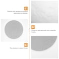 thumbnail image 3 of OULII Creative Lamp Shade Plastic Lampshade White for Home Users 1Pcs, 3 of 8