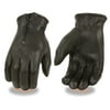 Milwaukee Leather Men's Deerskin Unlined Gloves w/ Zipper Closure