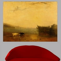 Wallhogs Turner Teignmouth Harbour (1812) Wall Mural