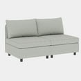 MidCentury Modern Sofa Couch with Storage for Small Spaces