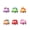 B, variant on A Pastel Colored Dinosaur Car With Pull Back Action For Imaginative Prehistoric Adventures