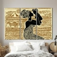 thumbnail image 2 of African Wall Art, Abstract Poster, Ethnic Patterns Art Canvas, African Woman Poster, Ethnic Poster, Safari Animals Printed Canvas, Canvas Wall Decor - Gallery Wrapped, 2 of 9