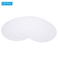 thumbnail image 3 of Uxcell 9.8-inch Round Cardboard Paper, 20 Pcs Blank Disc Circles Slices for Party Decorations DIY Craft, White, 3 of 6