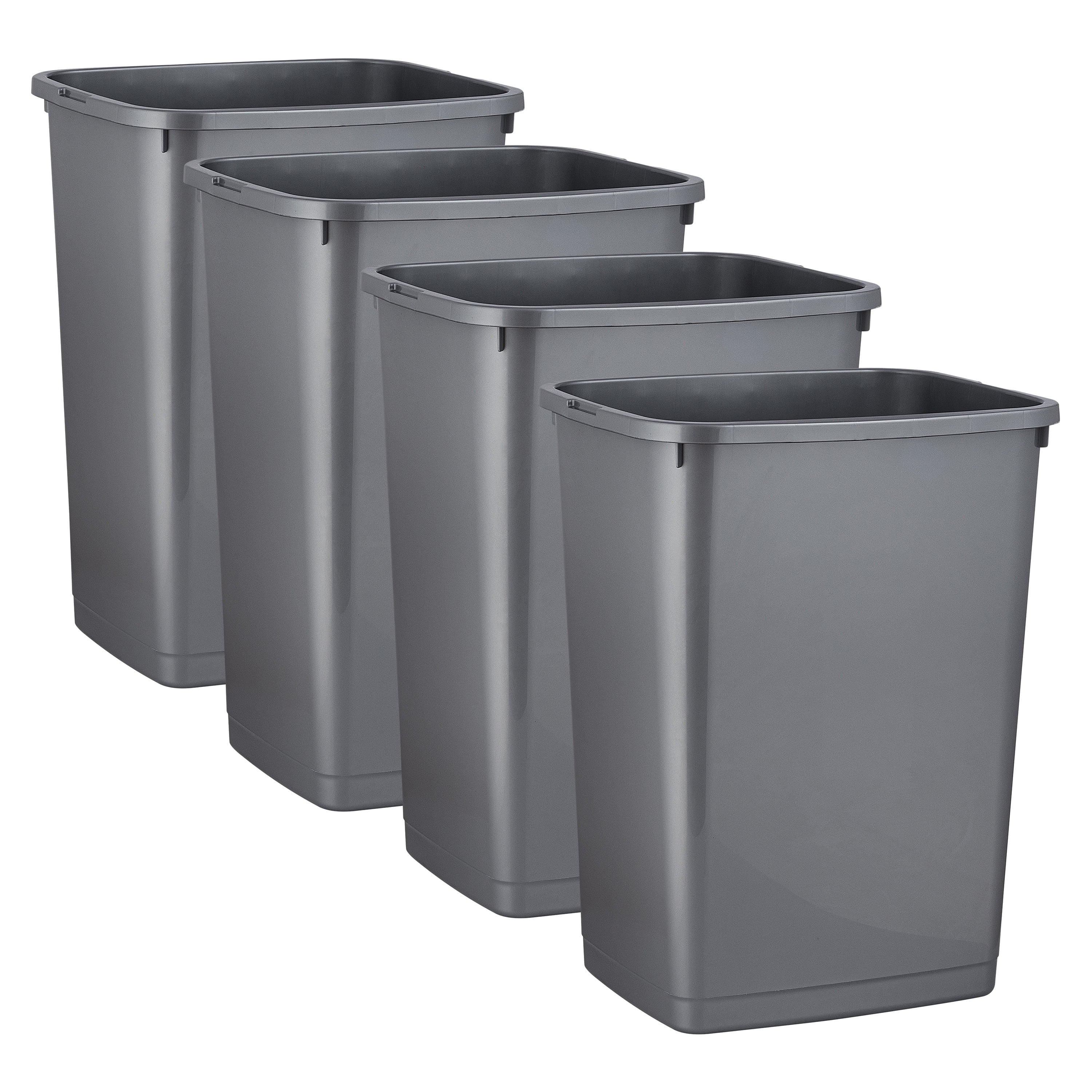 グレー　HUMANMADE STEEL TRASH CAN 即完売 Superio Large Kitchen Trash Can 13 Gallon, 52 Qt Waste Bin for
