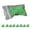 Green, variant on Silents Mechanical Keyboards Stabilizers Clip Quick Installation Plastic Material Wide Compatibility