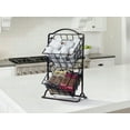 thumbnail image 3 of Gourmet Basics by Mikasa Gen Store 2Tier Hanging Basket, 3 of 5