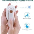 thumbnail image 5 of Hinzonek Electric Iron Steamer Handheld Travel Mini Garment Steamer Machine for Clothes, 180° Rotatable Portable Wet Dry Steam Iron Ironing Machine for Home Travel White, 5 of 11