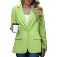 thumbnail image 6 of Womens Casual Blazer Jackets Long Sleeve Open Front Work Office Suit Jackets Business Dressy Lapel Button Coat with Pocket, 6 of 6