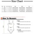 thumbnail image 3 of Conjunto de ropa de playa con almohadilla en el pecho para bikini sexy de color sólido para mujer Fridja  nalpqowj54843, 3 of 6