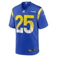 thumbnail image 2 of Men's Nike Quindell Johnson  Royal Los Angeles Rams Team Game Jersey, 2 of 3