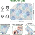 thumbnail image 4 of Dish Drying Mat Drainer Pads - Extra Large Microfiber Drying Mats for Dishes Kitchen Counter Super Absorbent Pads for Draining Racks (Blue,18"x24" ), 4 of 7