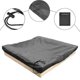 thumbnail image 1 of Toldo cuadrado impermeable Yashi para arenero azul 120 x 120 cm, 1 of 4
