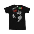 thumbnail image 1 of Elf Mens Mono Distressed Poster T-Shirt, 1 of 5